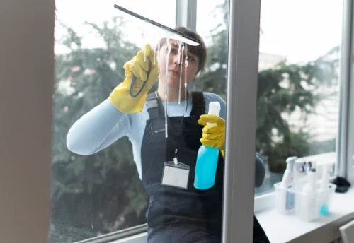 Nettoyage de vitres intérieures et extérieures à Étais-la-Sauvin
